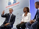 Americký prezident Barack Obama v sobotu zahájil v Nairobi ekonomickou...