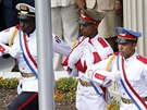 Kuba po 54 letech otevela ve Washingtonu svou ambasádu (20. ervence 2015).