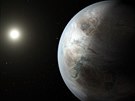 Planeta Kepler-452b v pedstav ilustrátora