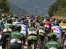 Momentka z 20. etapy Tour de France