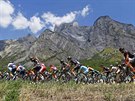 Momentka z 20. etapy Tour de France