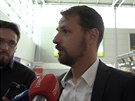 Sparan Marek Matjovský ped soubojem s CSKA