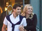 Grigor Dimitrov a Maria arapovová (2014)