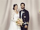 védský princ Carl Philip a Sofia Hellqvistová se vzali 13. ervence 2015.