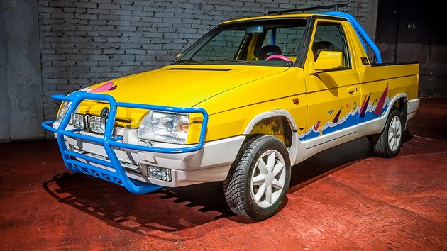 Nový koncept navazuje na pick-upy Škody z devadesátých let.