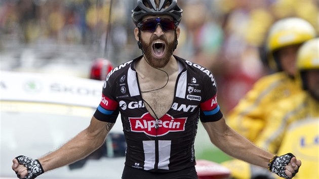 Nmecký cyklista Simon Geschke ovládl 17. etapu Tour de France.