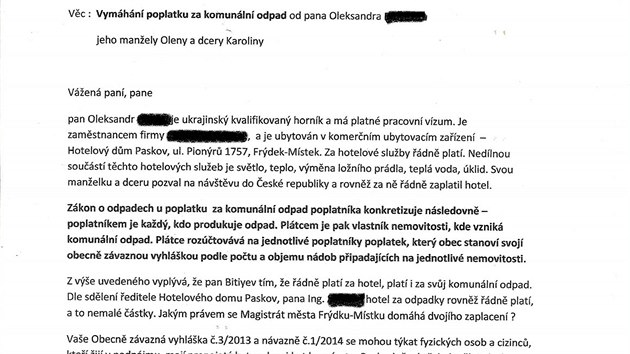 "N argument, e dn plat za hotel a sluby s tm spojen, msto nezajm," rozhouje se Pustka.