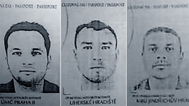 Cestovní doklady pětice Čechů unesených v Libanonu