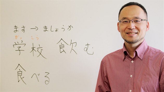 Koši Hirajama z Tokia v Brně učí japonštinu už sedmnáctým rokem.