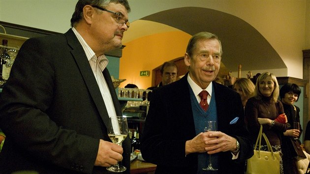 Ladislav Zeman a Václav Havel