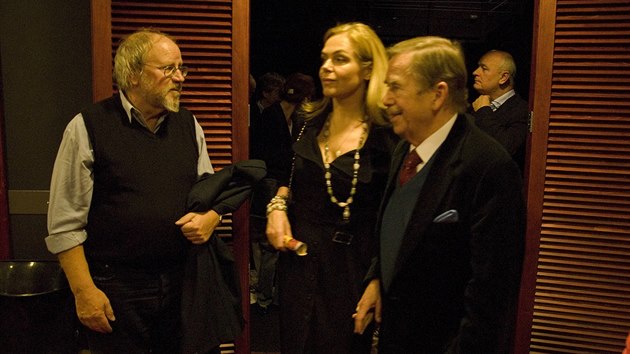 Václav Havel s Dagmar Havlovou