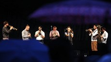 Úvodní koncert leto�ního festivalu Folkové prázdniny v Nám�ti nad Oslavou si...