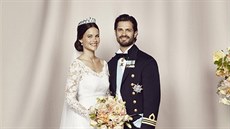Švédský princ Carl Philip a Sofia Hellqvistová se vzali 13. července 2015.