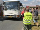 Policie na dálnici D5 na Tachovsku zastavila maarský nákladní automobil, který...