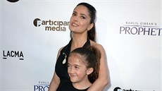 Salma Hayeková a její dcera Valentina Paloma Pinaultová (Los Angeles, 29....