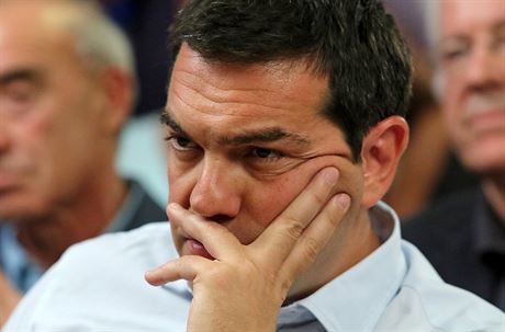 ecký premiér Alexis Tsipras pi setkání na ministerstvu zemdlství utrousil,...