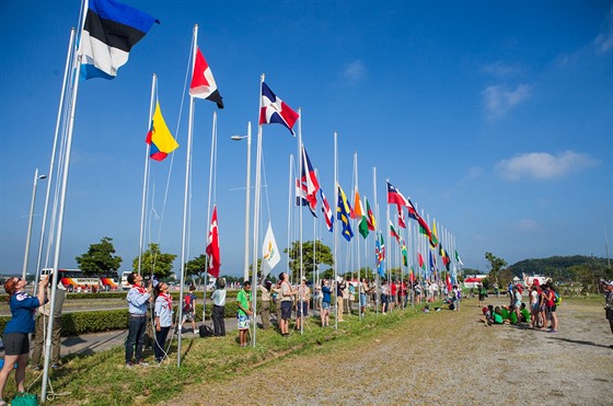 Na jamboree je zastoupeno 141 stát a teritorií svta.