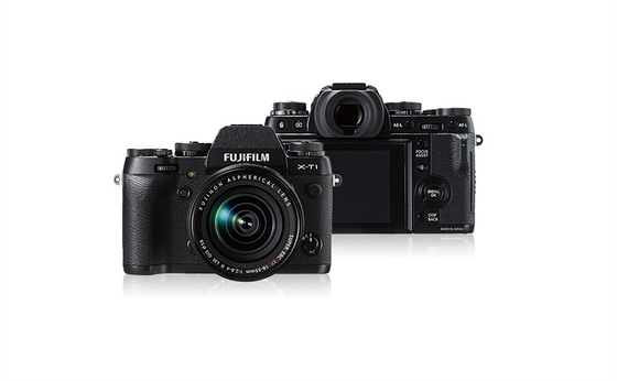 Digitální bezzrcadlovka Fujifilm X-T1 IR má vtinu shodných prvk s modelem...
