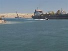 Egypt dokonuje práce na nové vtvi Suezského prplavu