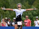 výcarská bikerka Jolanda Neffová vyhrála závod cross country Svtového poháru...
