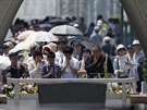 Japonci si pipomínají 70 let od svrení atomové bomby na Hiroimu (6. srpna...