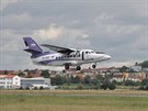 Nový letoun L 410 NG se poprvé vznesl do oblak na letiti v Kunovicích.
