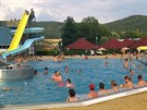 Moravskotebovský aquapark se odliuje od jiných koupali relativn nízkým...