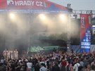 Hudebn� festival �esk� hrady.cz ve �vihov� u Klatov. (1. 8. 2015)