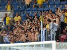 KOTEL HOST. Fanouci Maccabi Tel Aviv pijeli podpoit svj tým v odvet 3....