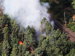 A do odvolání platí výstraha na vysoké nebezpeí poár (6. srpna 2015).