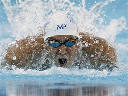 Michael Phelps na americkm ampiontu v San Antoniu