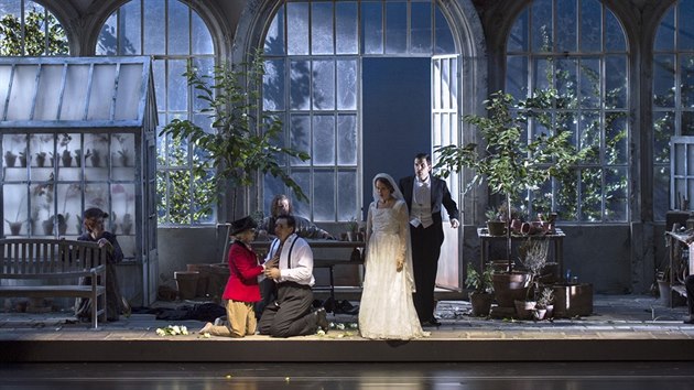 Scéna ze salcburské Figarovy svatby