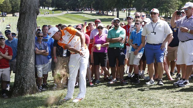 Rickie Fowler na turnaji Quicken Loans National.