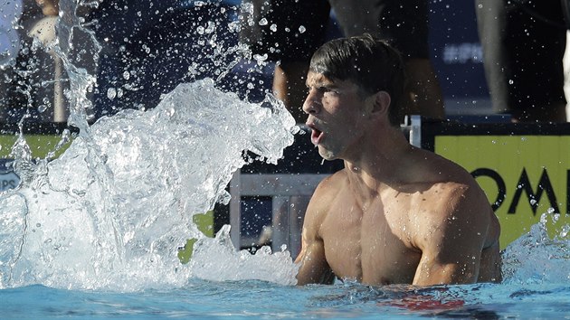 Michael Phelps na americkm ampiontu v San Antoniu