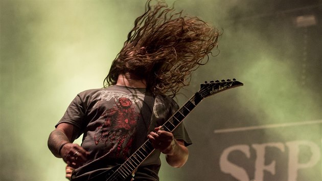 Z vystoupen Sepultury na Brutal Assault 2015