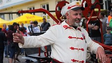 Hasi�i z Rad�ovsi závodili v ned�li v jamských závodech ko�ských st�íka�ek. (2....