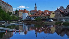 Vltava v eském Krumlov