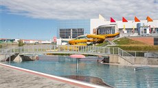 Akvapark v Jind�ichov� Hradci.