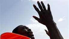 Záchrana migrant� na St�edozemním mo�i (4. srpna 2015)