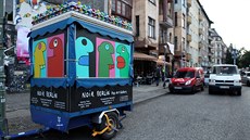 Kreuzberg je bohémská �tvr� s po�etnou tureckou men�inou.