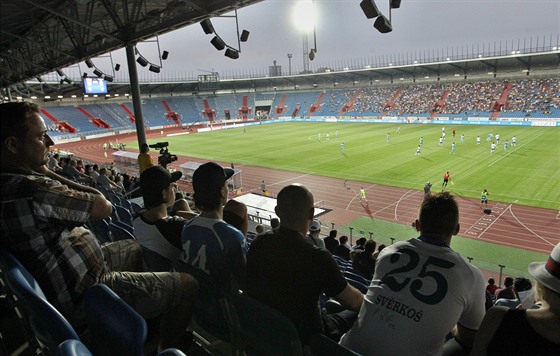 Moderní stadion v Ostravě-Vítkovicích splňuje veškeré současné požadavky na...