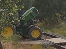 U Byic a Mlnicku se srazil vlak s traktorem. (10.