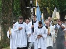 Chodské slavnosti v Domalicích a tradiní pou na vrch Veselá hora místními...