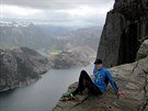 Norsko - výbh na Preikestolen