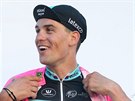 Zdenk tybar ze stáje Etixx po týmové asovce na Czech Cycling Tour
