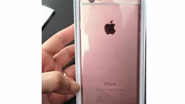 dajn iPhone 6s v proveden Rose Gold