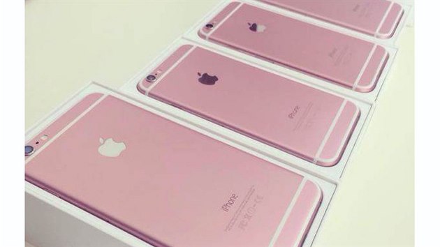 dajn iPhone 6s v proveden Rose Gold