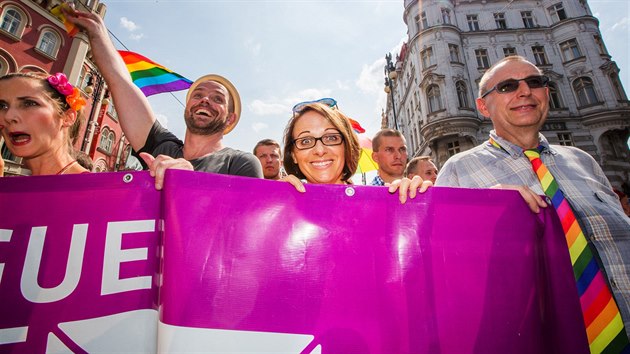 Pochod Prague Pride (15. 8. 2015)