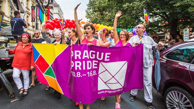 Pochod Prague Pride (15. 8. 2015)