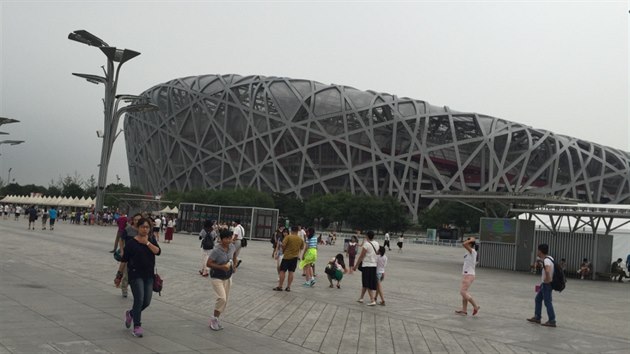 V Ptam hnzd, stadionu vystavnm pro olympijsk hry v Pekingu 2008, se uskuten mistrovstv svta v atletice.